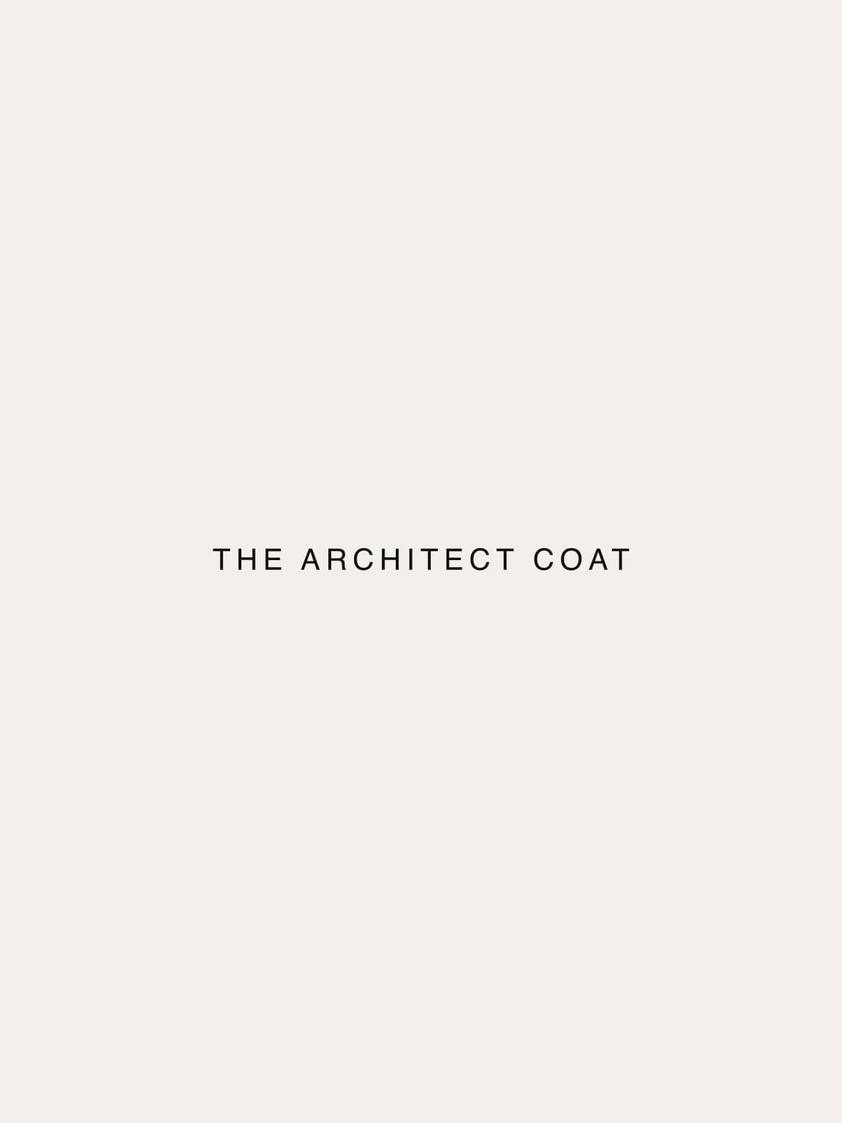 The Architect Coat — Zelon